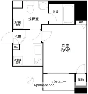 プレール・ドゥーク川崎【7階】の間取り
