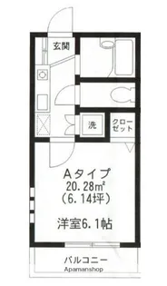 フォレストK【2階】の間取り