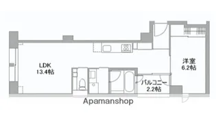 開洋館【3階】の間取り