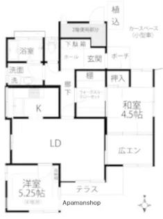 志村ハイツ【1階】の間取り