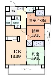 ドエル保土ヶ谷【4階】の間取り