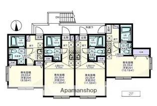 エクセルフォルム菊名【2階】の間取り