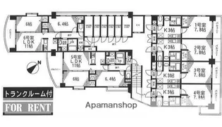ウェルカムヒル【5階】の間取り
