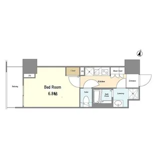 BPRレジデンス町田【8階】の間取り