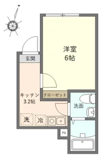 ファーマメントルーム【2階】の間取り