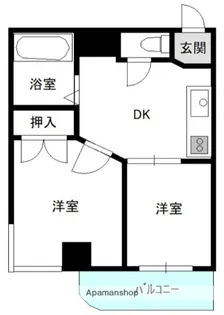 ロワール横浜【4階】の間取り