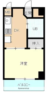 ロワール横浜【2階】の間取り