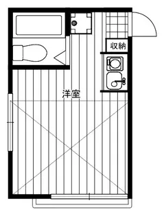 ブルーウィング【2階】の間取り