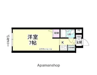 ジョイフル川崎弐番館【9階】の間取り