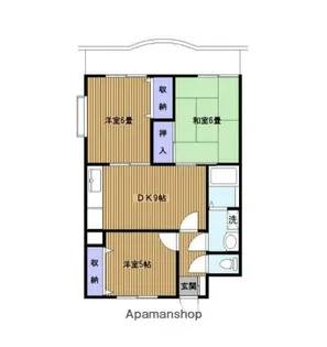 ノーブル壱番館【4階】の間取り