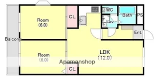 厚木参番館【1階】の間取り