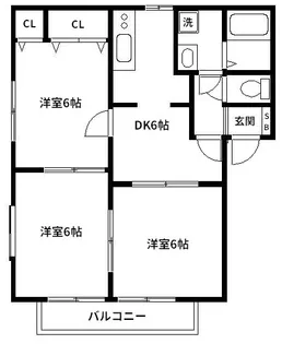 マホロバ湘南【1階】の間取り