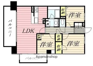 HF辻堂レジデンス【14階】の間取り