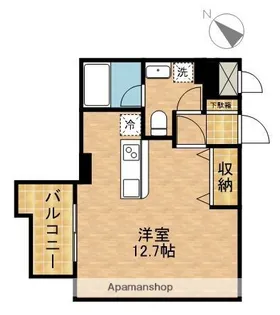 クレド新横浜【9階】の間取り