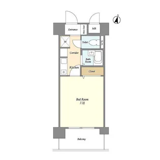 アプリーレ藤が丘【2階】の間取り