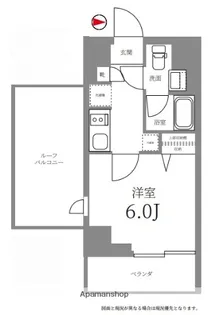 LOG武蔵小杉【9階】の間取り