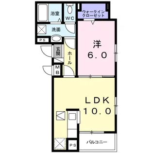 エターナル【1階】の間取り