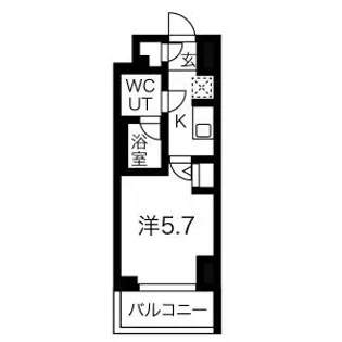 クラリッサ横浜シエル【10階】の間取り
