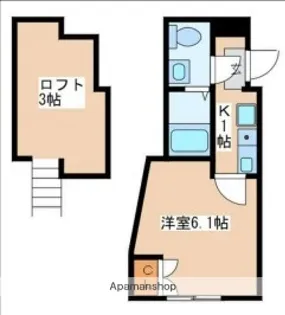 メゾン・ド・アベニール【1階】の間取り
