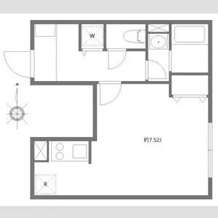 アセットホーム横浜【2階】の間取り