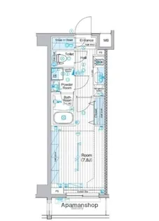 ブライズ大森東QUATTRO【1階】の間取り