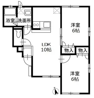元気 壱番館【1階】の間取り