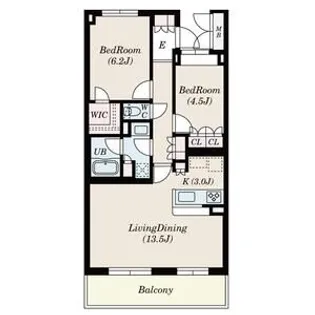 SーFORT横浜青葉台【4階】の間取り