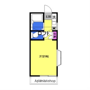 ルミエールミタ【2階】の間取り