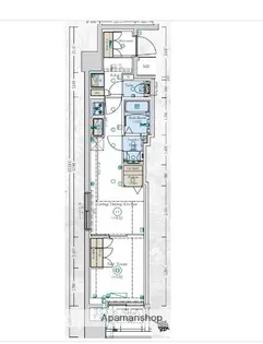GENOVIA阪東橋ⅡSKYGARDEN【4階】の間取り