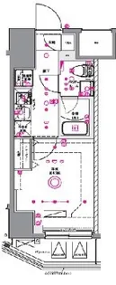 AZEST関内【9階】の間取り