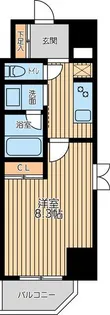 CITYLUXYOKOHAMA【5階】の間取り