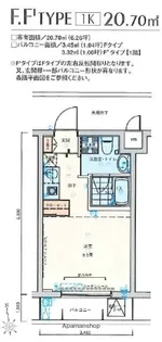 バージュアル横濱あざみ野【4階】の間取り