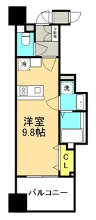 TOPAZ本厚木【6階】の間取り