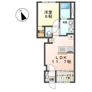 ZAKURO【1階】の間取り
