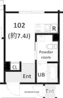 神奈川県川崎市川崎区本町1丁目【マンション】の間取り