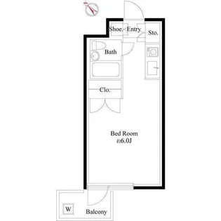 パラドーム相模大野【3階】の間取り