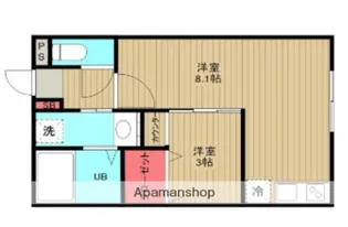 MAISON DE PASTEL【1階】の間取り