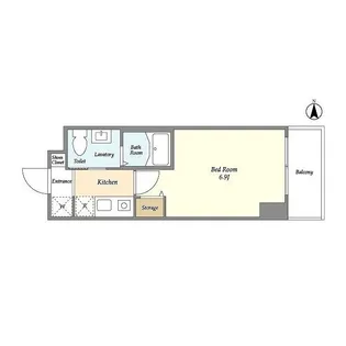 グリーンリーフ新綱島【3階】の間取り
