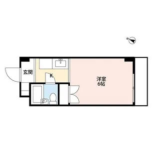 マモール川崎神明町【4階】の間取り