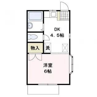 メゾン茜【101号室号室】の間取り
