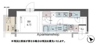 ラグゼナ磯子【7階】の間取り