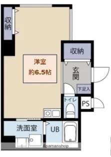 レガーロ石川町【5階】の間取り