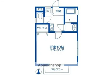 エクシード【2階】の間取り