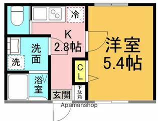 アーニャ南栗原【1階】の間取り