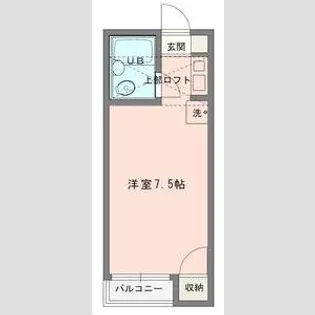 アップルハウス井土ヶ谷寮【1階】の間取り