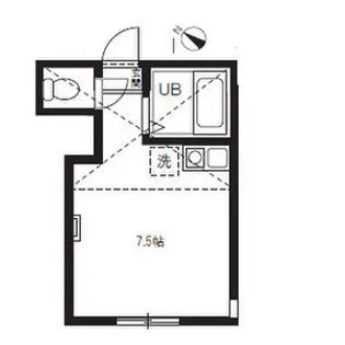 アークヒルズ横浜【2階】の間取り