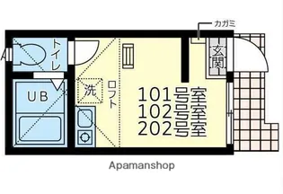 ユナイト上星川ロートホルン【1階】の間取り