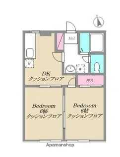 ロイヤルパレス弐番館【1階】の間取り