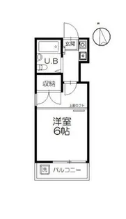 司ハウス辻堂【2階】の間取り