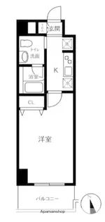 F.H.Dビル【4階】の間取り